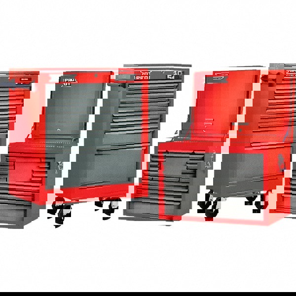 Steel Tool Roller Cabinet: 7 Drawers